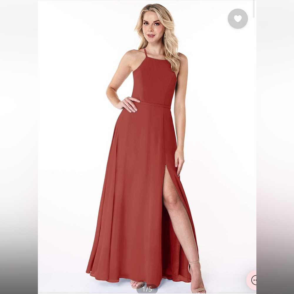 Azazie Bree Terracotta